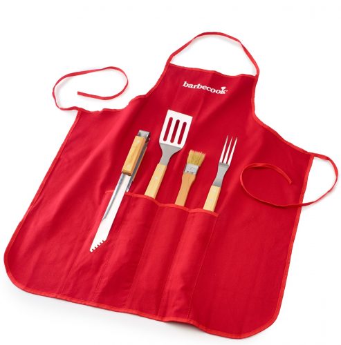 fartuch z akcesoriami do grillowania barbecook