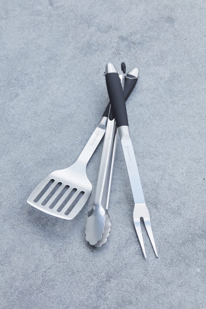 zestaw sztućców do grilla barbecook