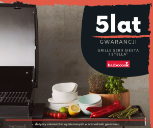 gwarancja 5 lat barbecook