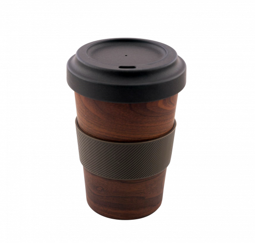 kubek termiczny wood look point virgule